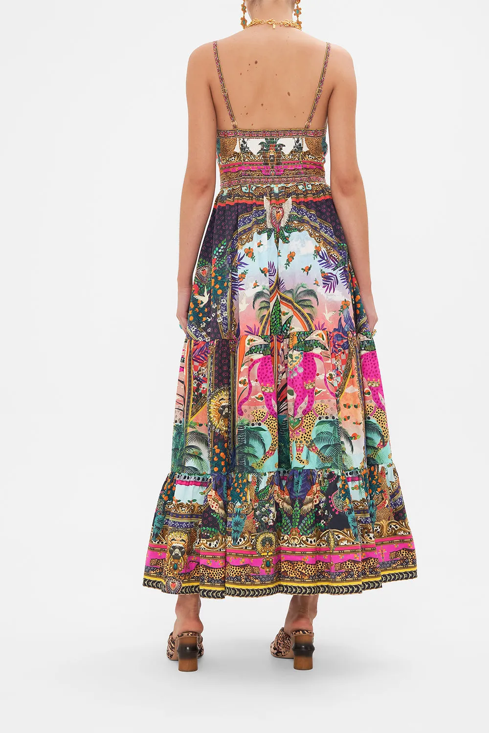 ORGANIC COTTON TIERED BODICE DRESS ALESSANDROS ATLANTIS sold by Camilla product image thumbnail 2