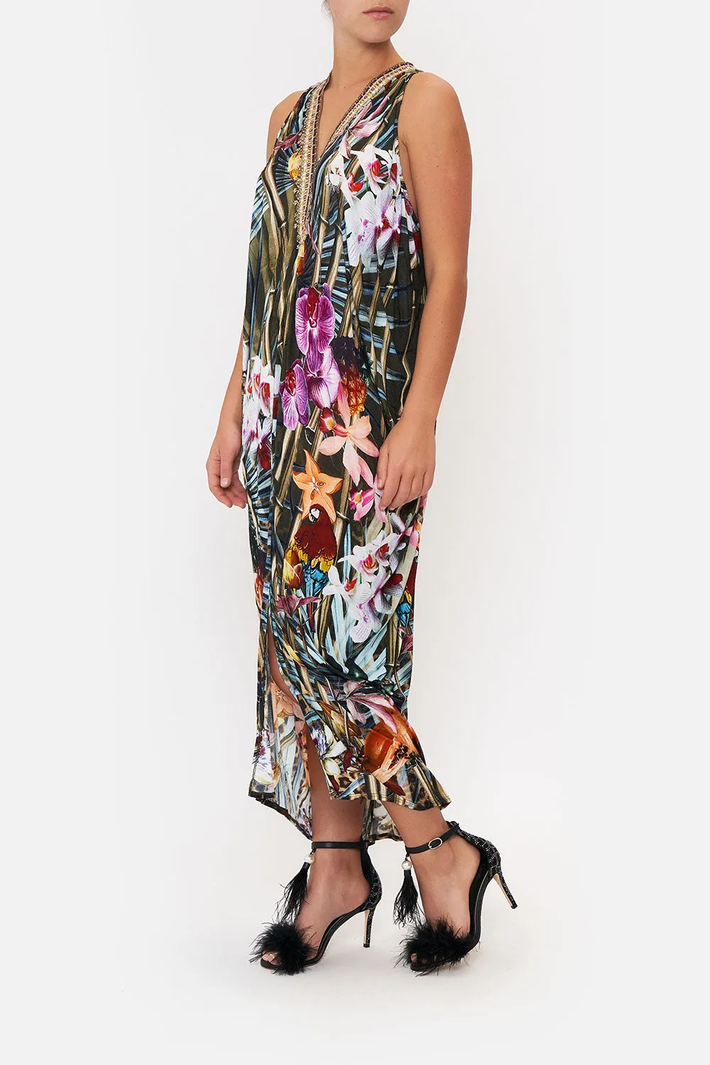 SIDE COWL JERSEY DRESS PASSPORT TO PARADISE sold by Camilla product image thumbnail 4