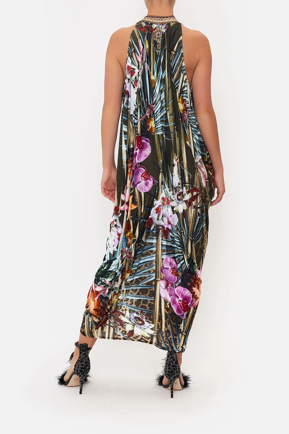 SIDE COWL JERSEY DRESS PASSPORT TO PARADISE sold by Camilla product image thumbnail 2