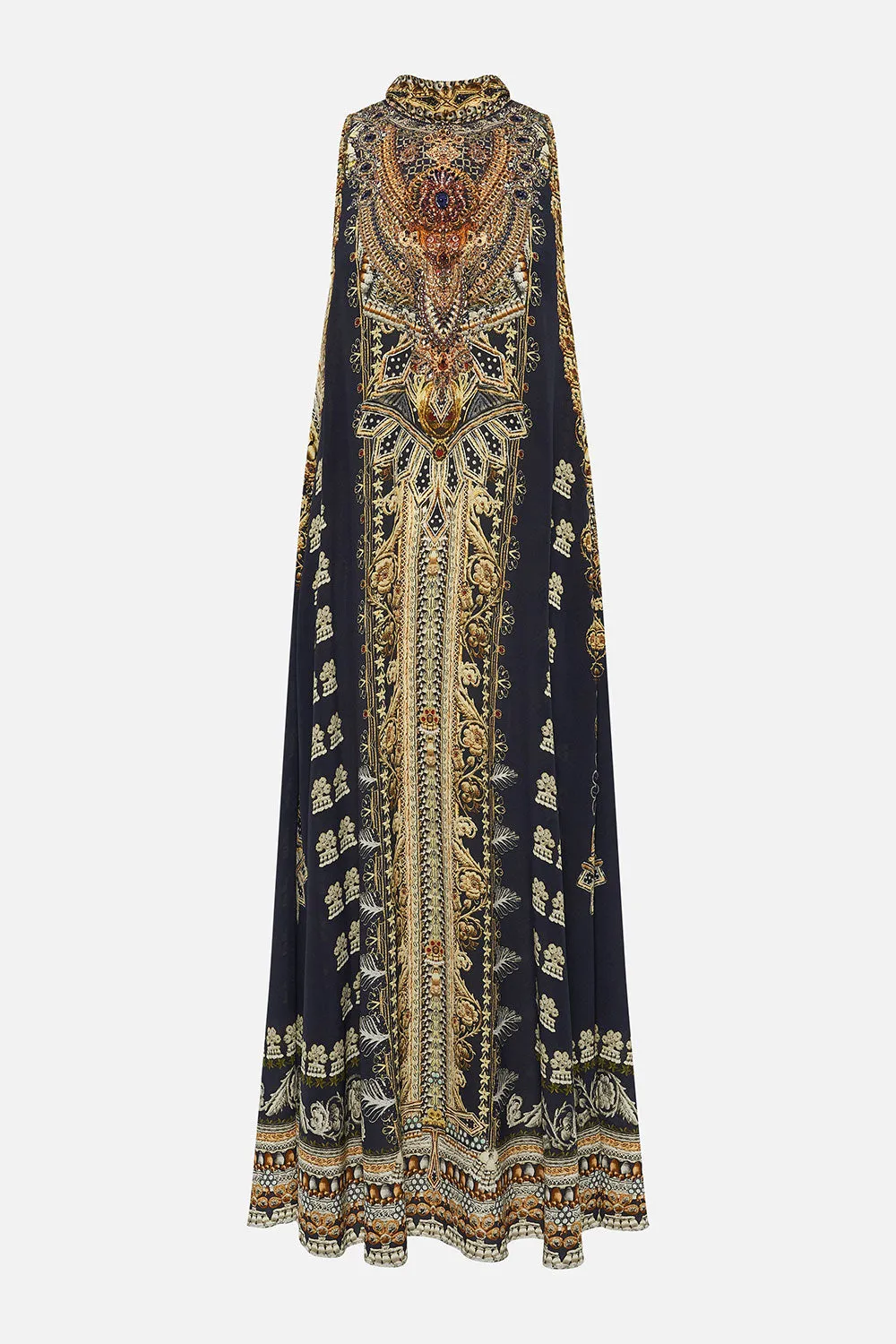 HIGH NECK DRESS WITH BACK NECK TIE ITS ALL OVER TORERO sold by Camilla product image thumbnail 3