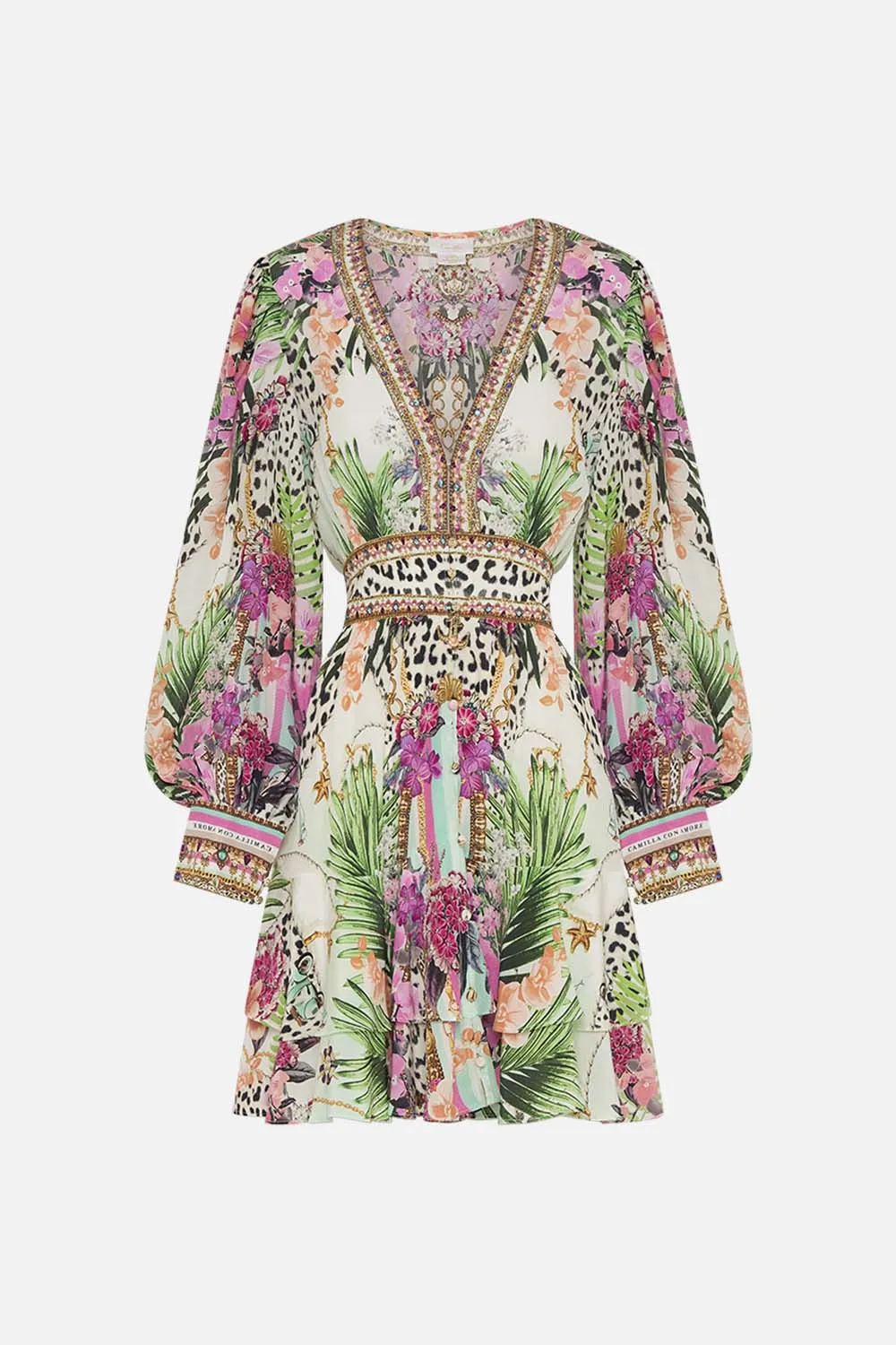 BUTTON FRONT FRILL DRESS DEAR AMORE MIO sold by Camilla product image thumbnail 3