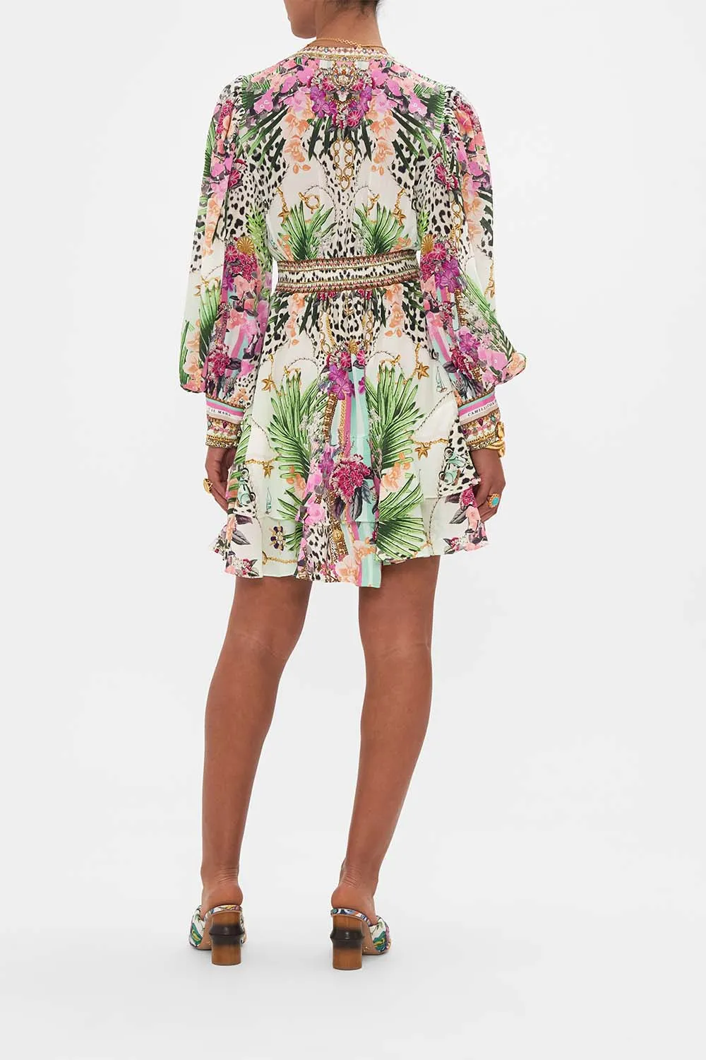 BUTTON FRONT FRILL DRESS DEAR AMORE MIO sold by Camilla product image thumbnail 2