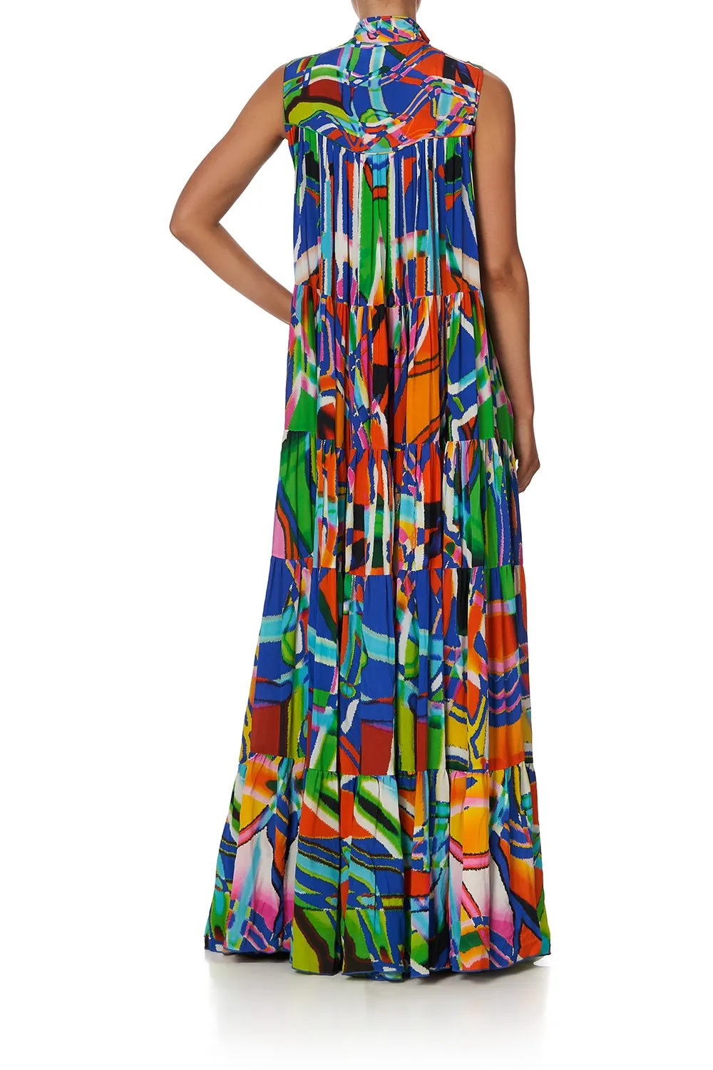 LONG TIERED DRESS MULTI sold by Camilla product image thumbnail 2