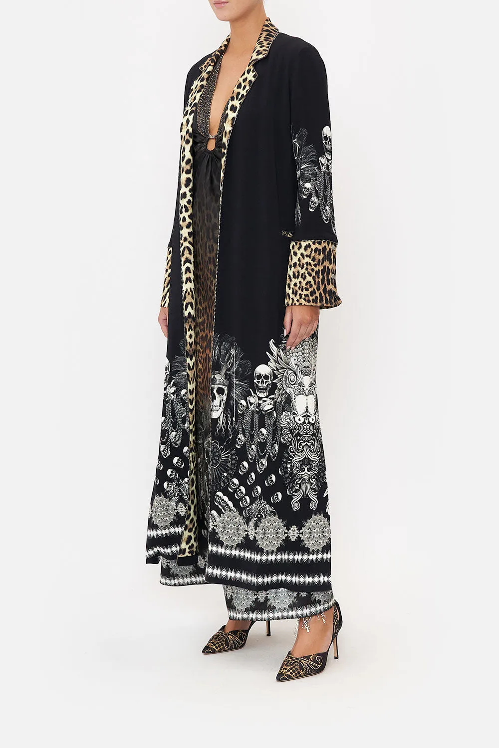 CUFFED SIDE SPLIT COAT ORDER OF DISORDER sold by Camilla product image thumbnail 4