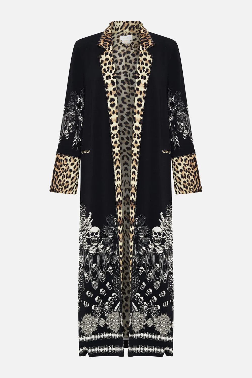 CUFFED SIDE SPLIT COAT ORDER OF DISORDER sold by Camilla product image thumbnail 3