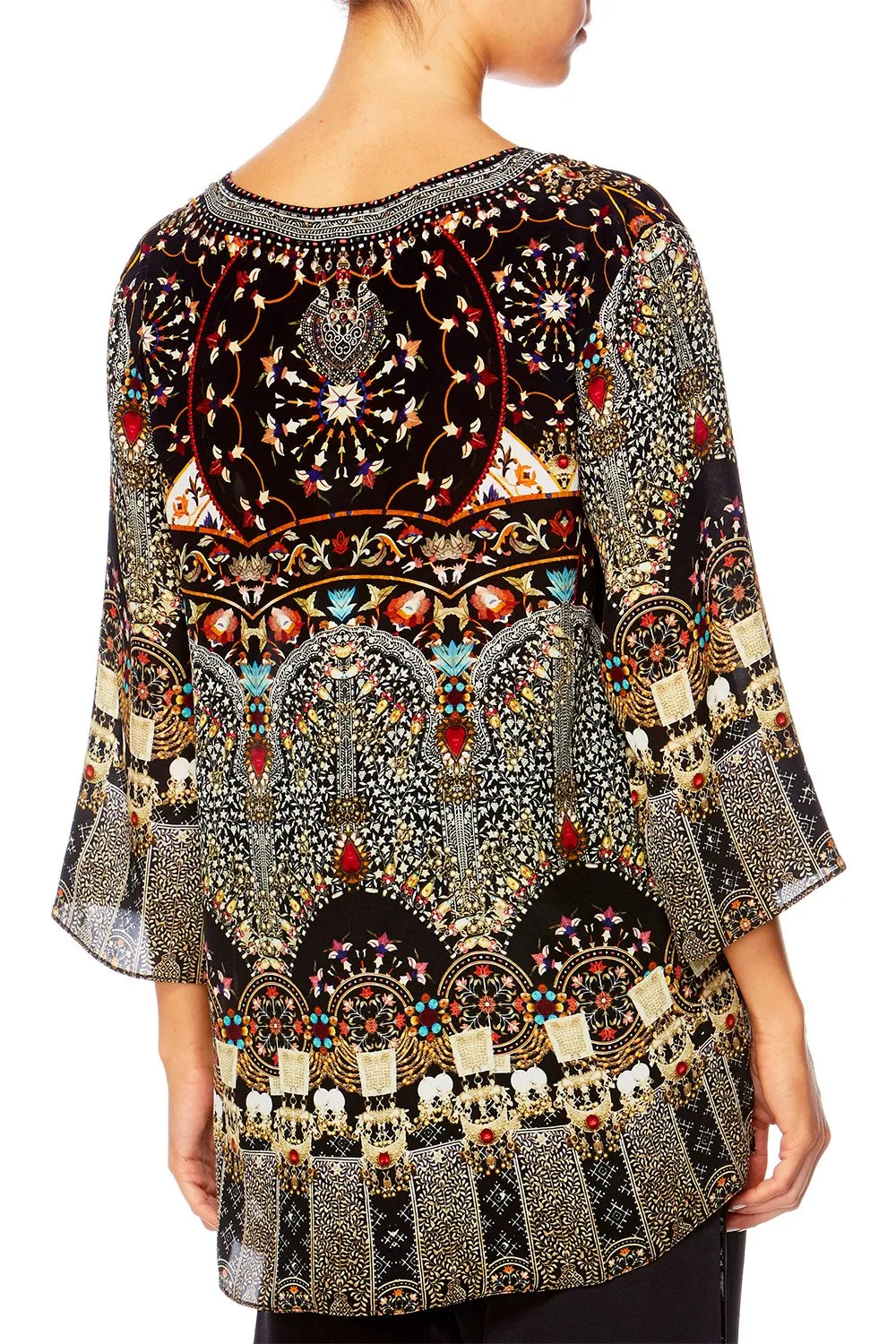 V-NECK OVERSIZED BLOUSE CHAMBER OF REFLECTIONS sold by Camilla product image thumbnail 3