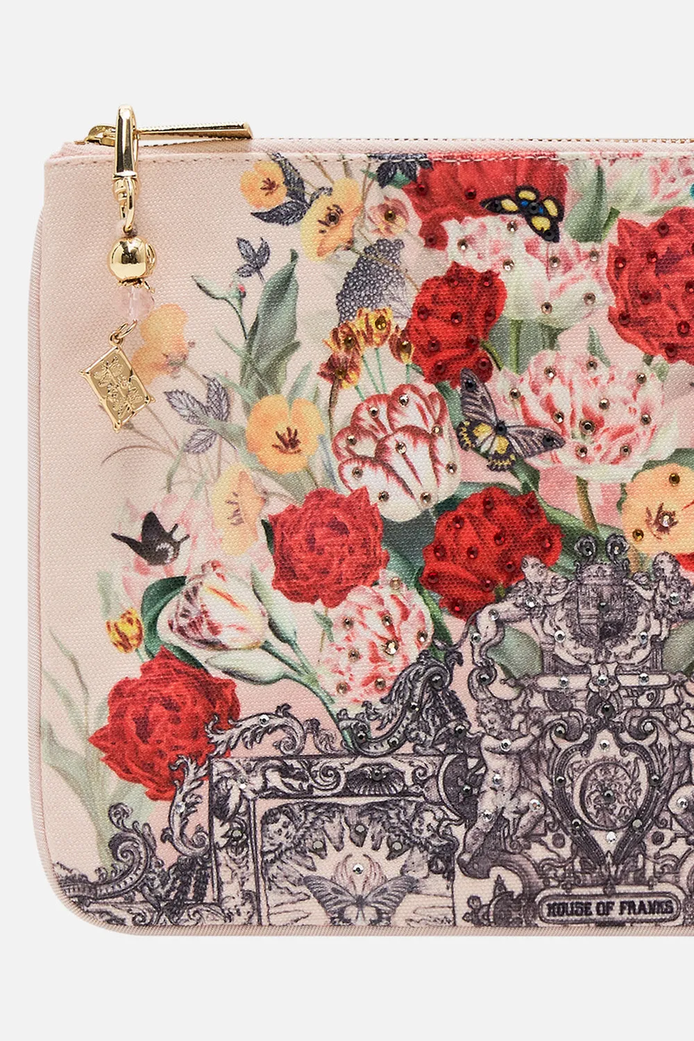 SMALL CANVAS CLUTCH ETCHED INTO ETERNITY sold by Camilla product image thumbnail 3