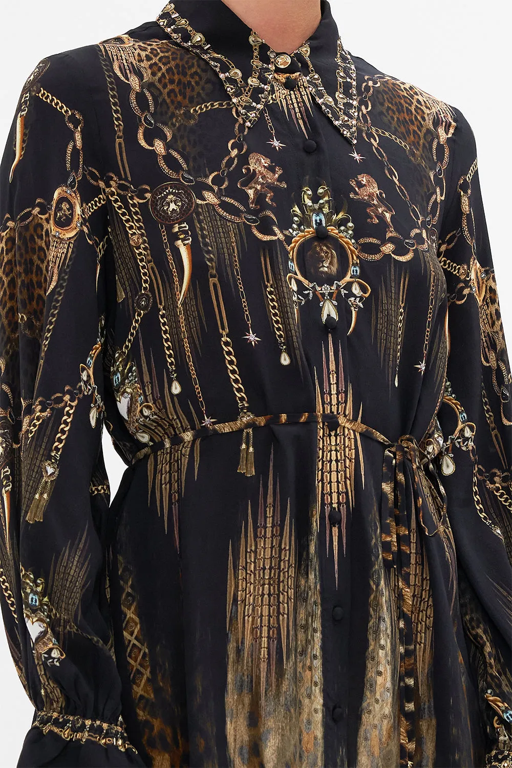 SHIFT SHIRT DRESS JUNGLE DREAMING sold by Camilla product image thumbnail 5