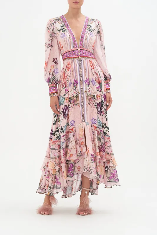 LONG BUTTON FRONT DRESS MAD AS A SNAKE sold by Camilla