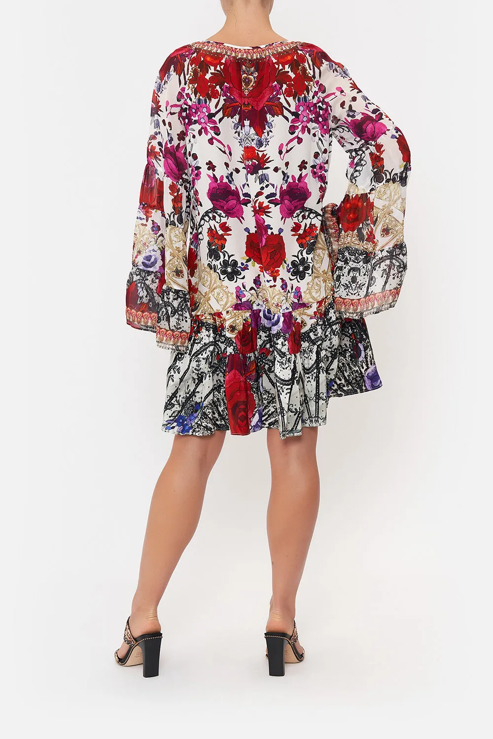 A-LINE GATHERED PANEL DRESS REIGN OF ROSES sold by Camilla product image thumbnail 2