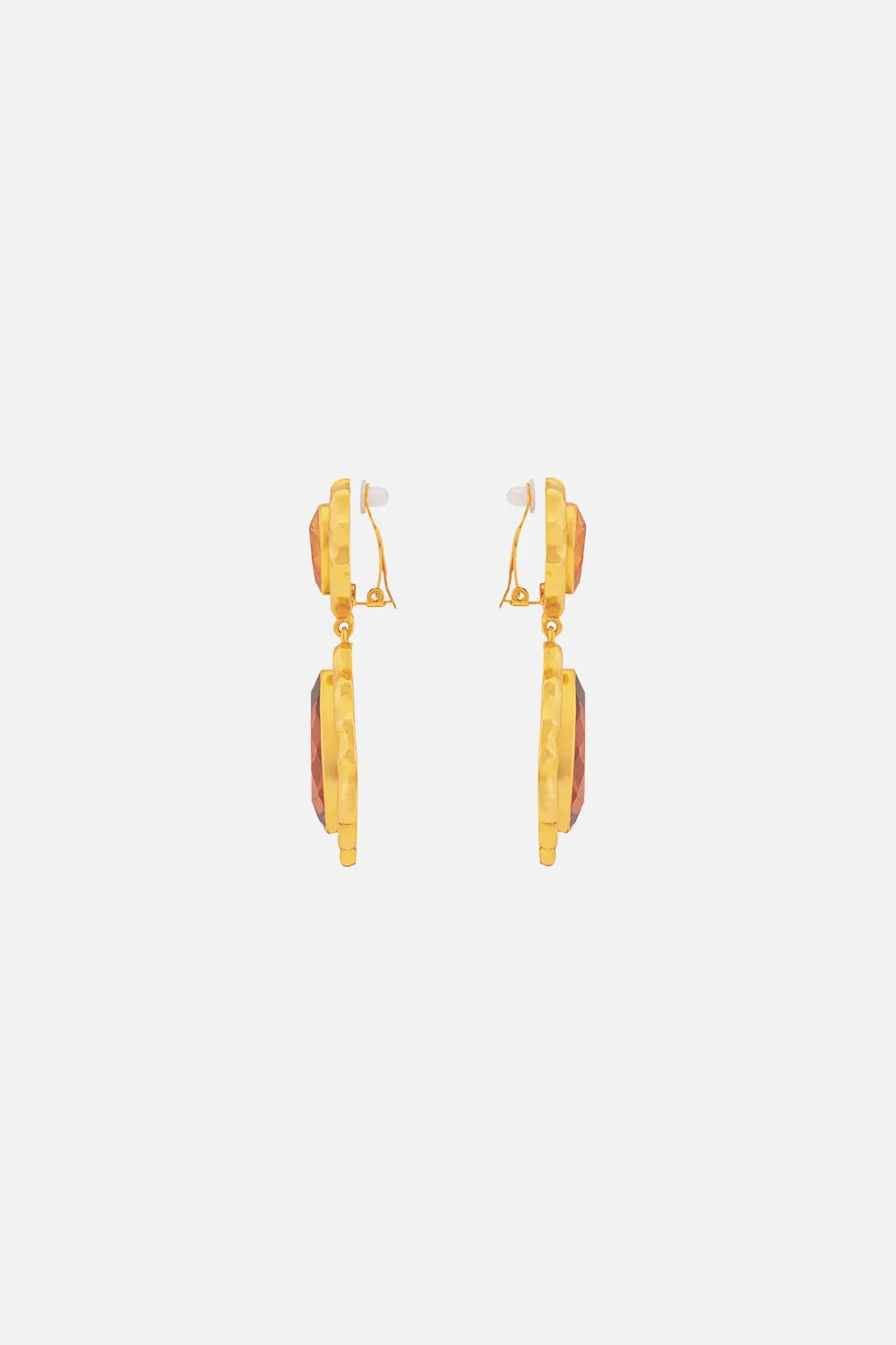 PAULINA CITRINE QUARTZ EARRINGS MULTI sold by Camilla product image thumbnail 3