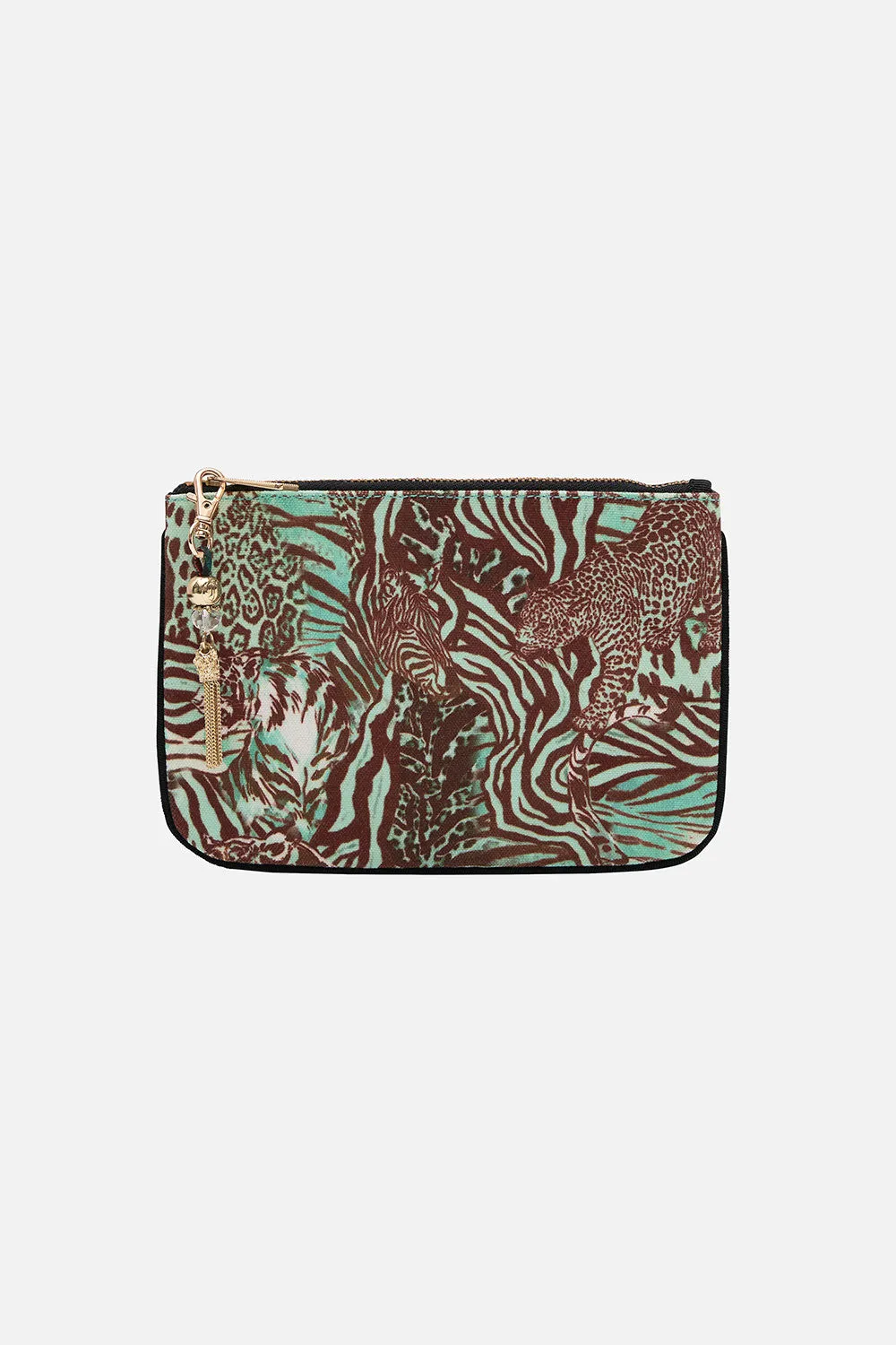 COIN AND PHONE PURSE LEOPARD LORE sold by Camilla