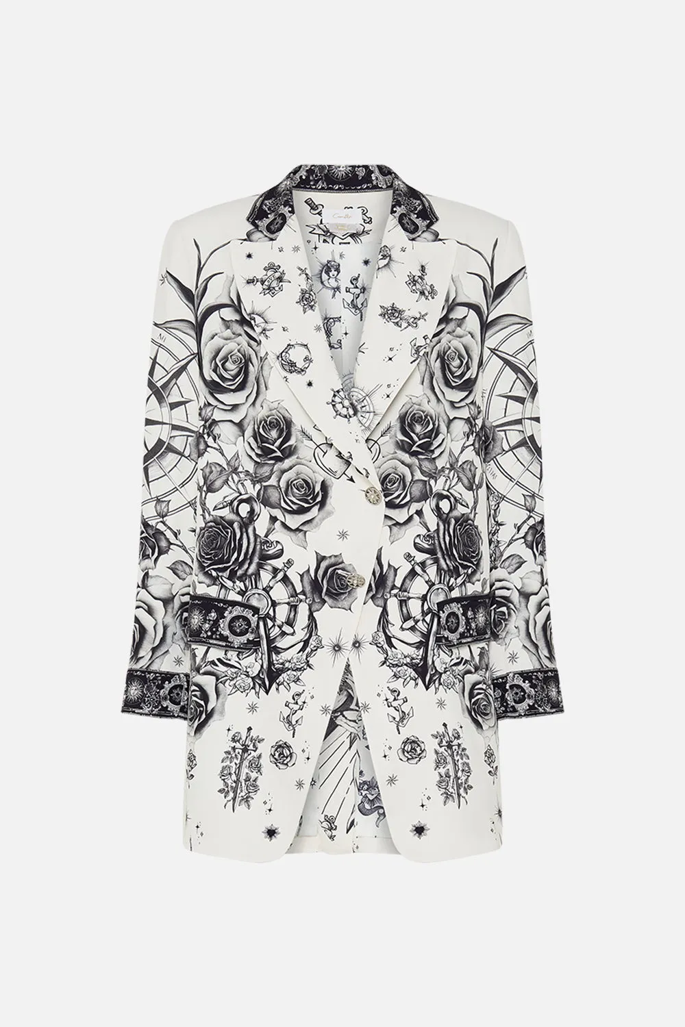 LONGLINE RELAXED JACKET TALES OF TATTOO sold by Camilla product image thumbnail 3
