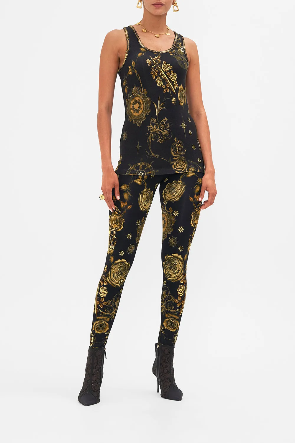 JERSEY SCOOP NECK TANK TOP SO SAYS THE ORACLE sold by Camilla