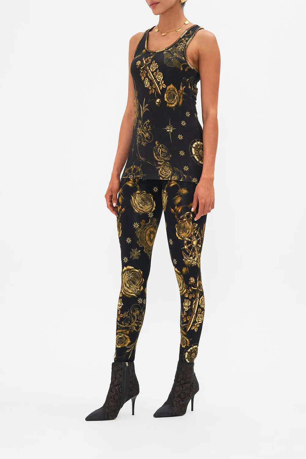 JERSEY SCOOP NECK TANK TOP SO SAYS THE ORACLE sold by Camilla product image thumbnail 4