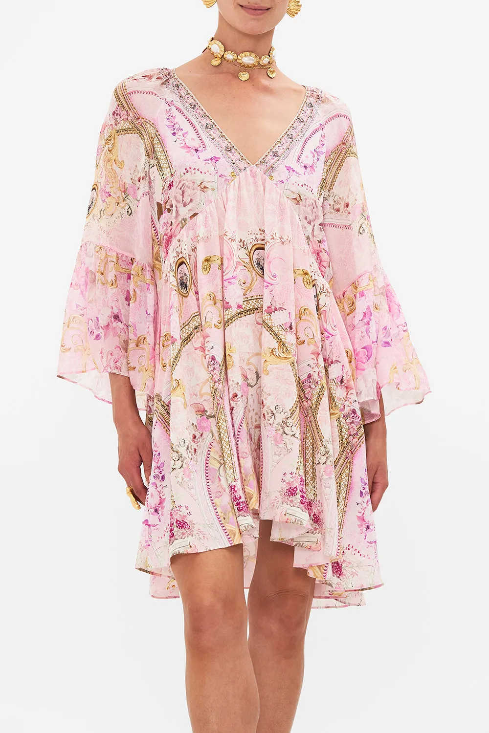 A-LINE RUFFLE SLEEVE DRESS FRESCO FAIRYTALE sold by Camilla product image thumbnail 5