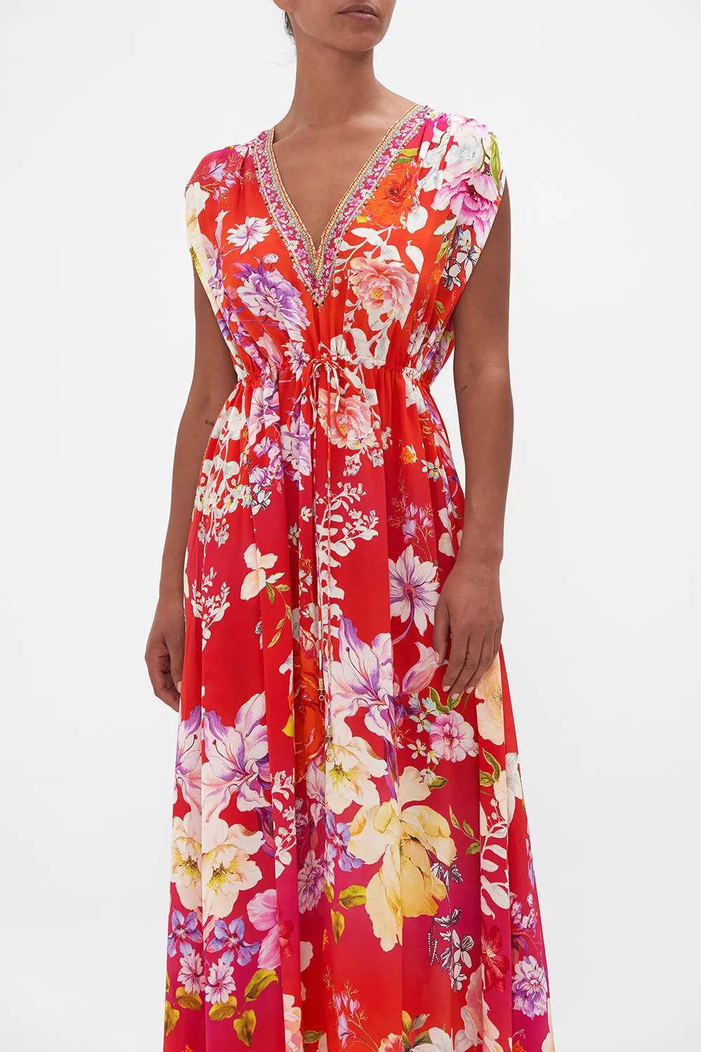 DRAWCORD MAXI DRESS KISS AND TELL sold by Camilla product image thumbnail 4