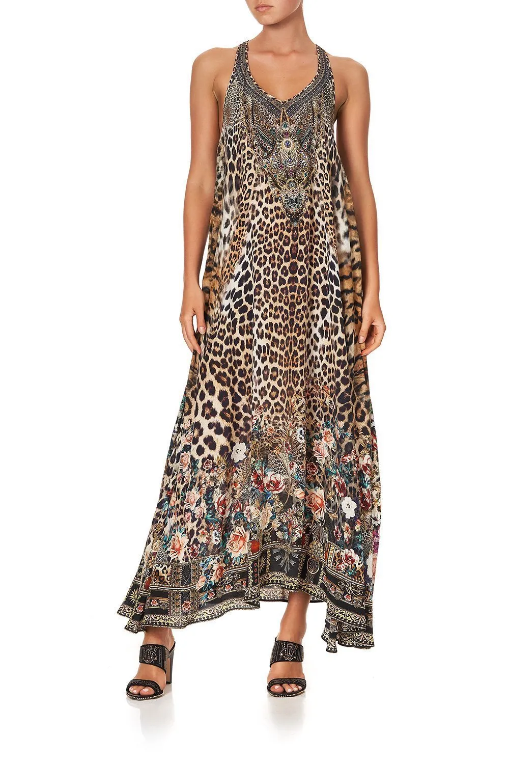 V NECK RACERBACK DRESS CALL OF THE CATHEDRAL sold by Camilla