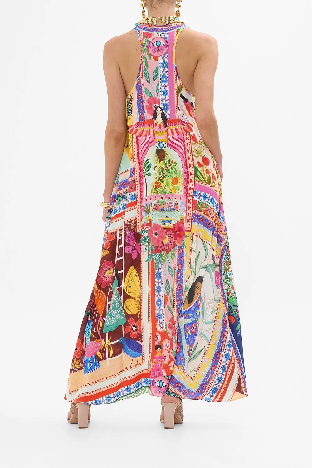 V NECK RACERBACK DRESS ROEQIYAS REALM sold by Camilla product image thumbnail 2
