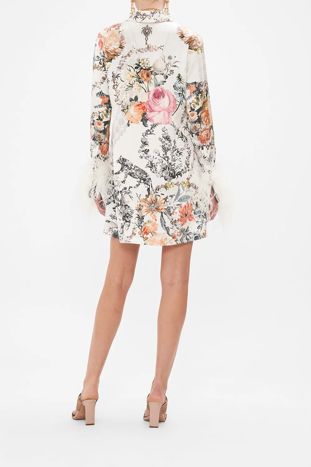 MINI SHIRT DRESS WITH FEATHERS DE HAAR MEMOIRS sold by Camilla product image thumbnail 2