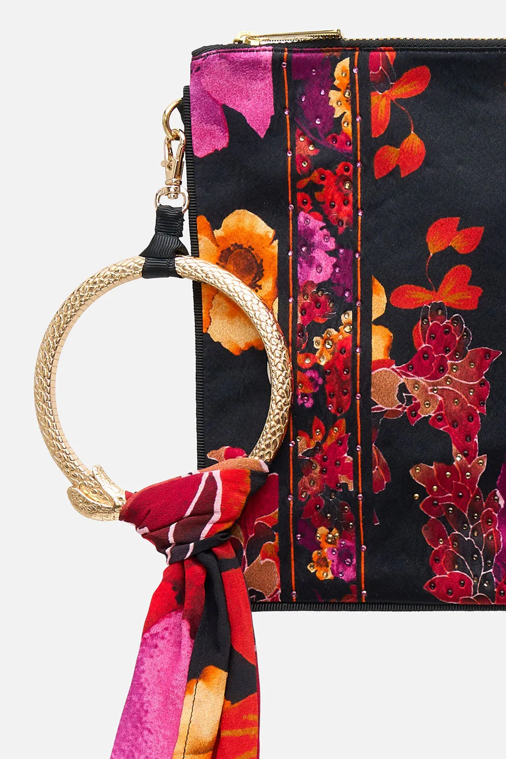 RING SCARF CLUTCH MIDNIGHT POPPY sold by Camilla product image thumbnail 2
