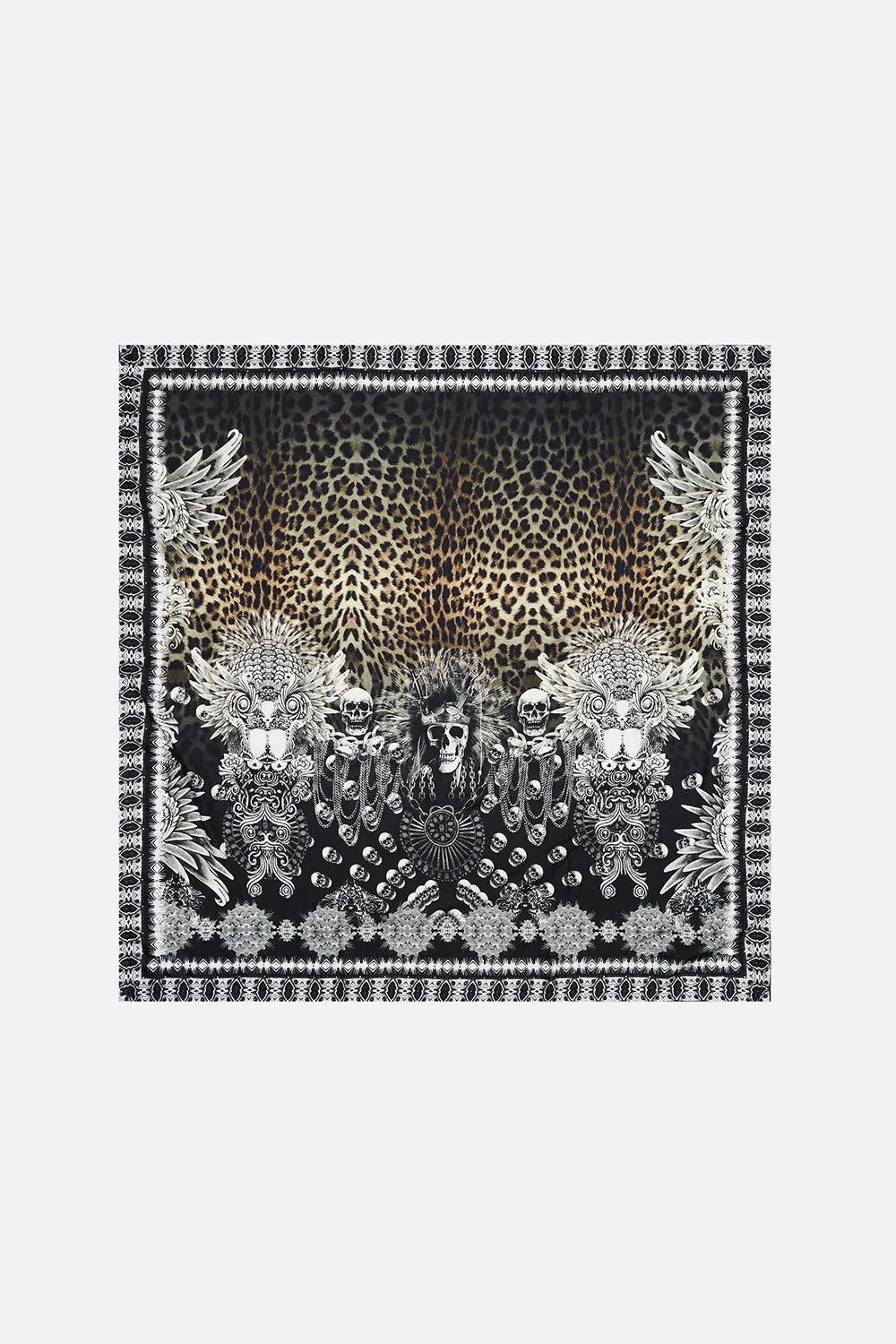 LARGE SQUARE SCARF ORDER OF DISORDER sold by Camilla product image thumbnail 2