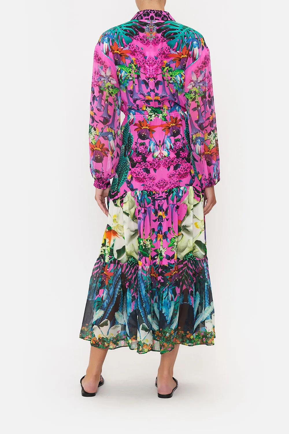 TIERED LONG SHIRT DRESS EXOTICA EROTICA sold by Camilla product image thumbnail 2