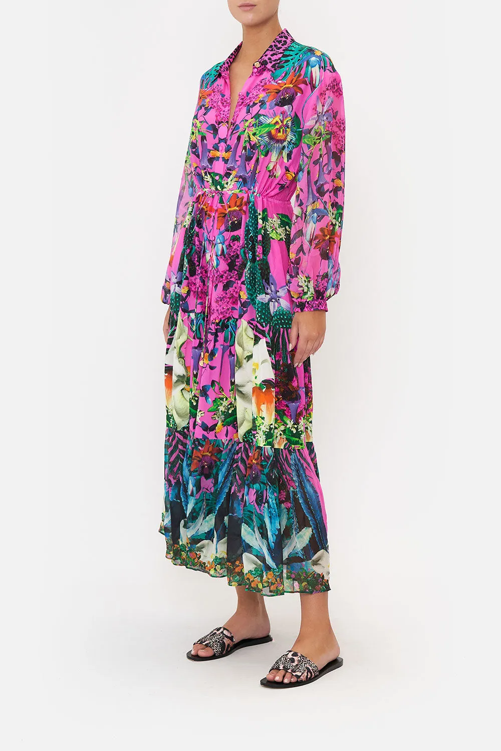 TIERED LONG SHIRT DRESS EXOTICA EROTICA sold by Camilla product image thumbnail 4