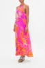 SPLIT NECK TIE BACK DRESS A HEART THAT FLUTTERS sold by Camilla