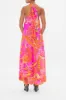 SPLIT NECK TIE BACK DRESS A HEART THAT FLUTTERS sold by Camilla