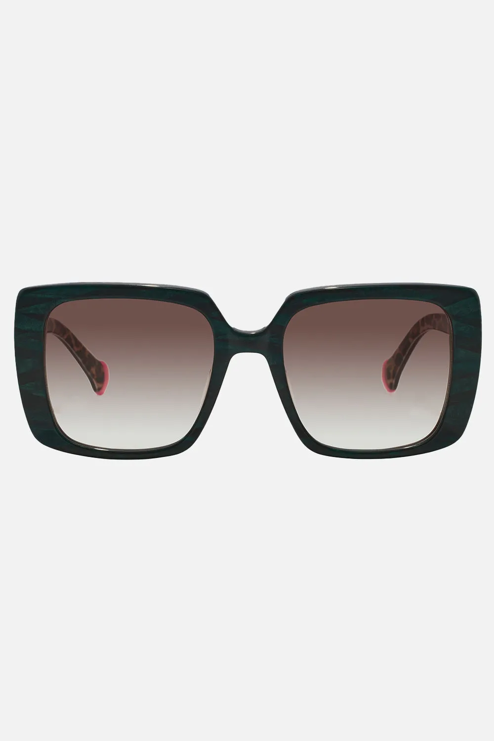 HAPPY IN THE HAMPTONS SUNGLASSES EMERALD MARBLE sold by Camilla product image thumbnail 2