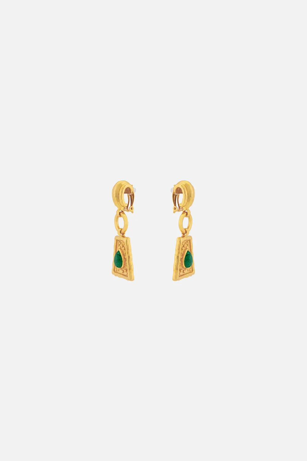 MAYAN MALACHITE EARRINGS MULTI sold by Camilla product image thumbnail 2