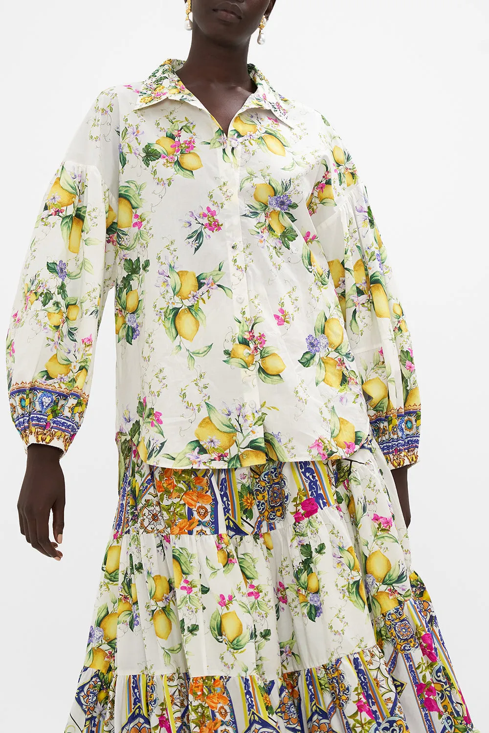 BALLOON SLEEVE SHIRT BLOUSE CATERINA SPRITZ sold by Camilla product image thumbnail 5