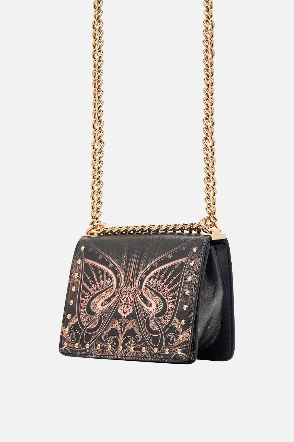 CROSSBODY BOX BAG WITH CHAIN NOUVEAU NOIR sold by Camilla product image thumbnail 2