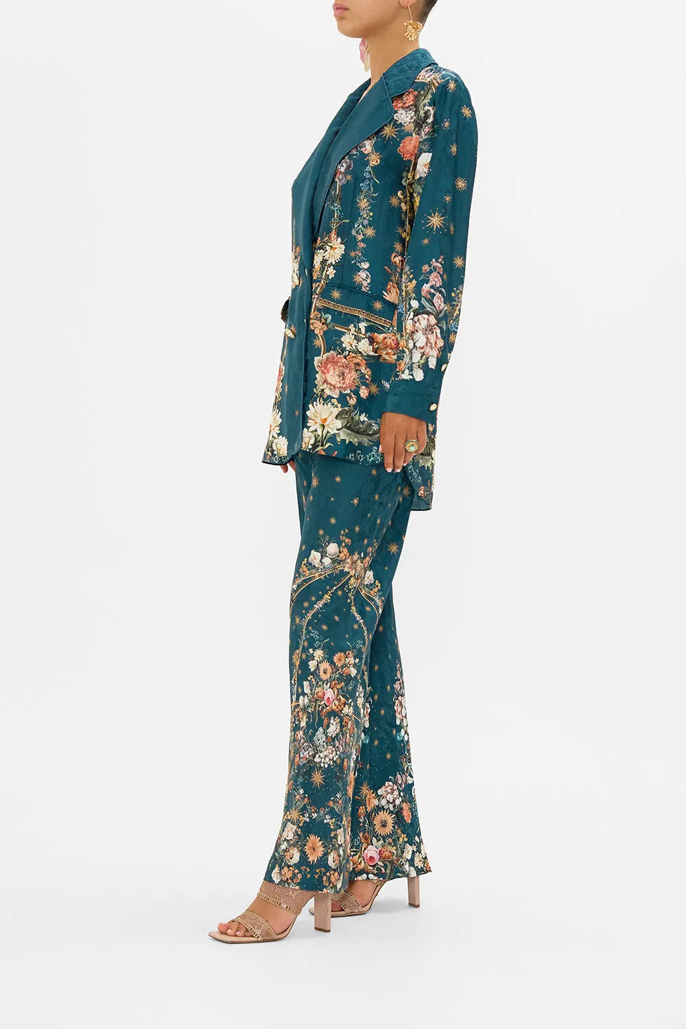 DOUBLE BREASTED SOFT JACKET SHE WHO WEARS THE CROWN sold by Camilla product image thumbnail 4