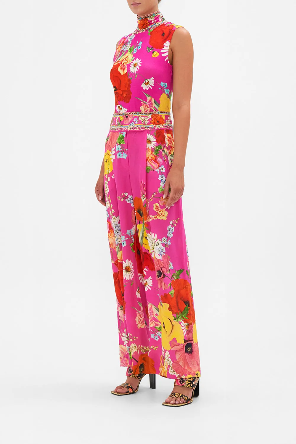 WIDE LEG PANT WITH BUTTONS RAINBOW BODY sold by Camilla product image thumbnail 4