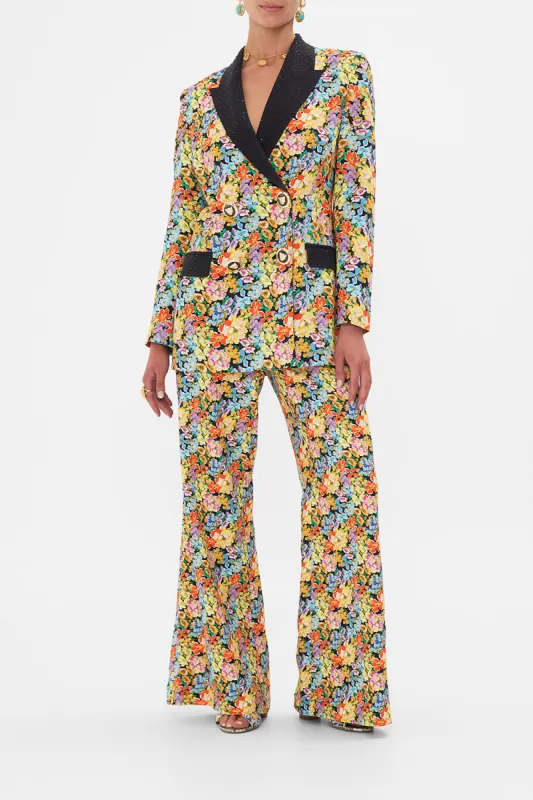 TAILORED DOUBLE BREASTED JACKET SUNDOWNERS IN SICILY made by Camilla