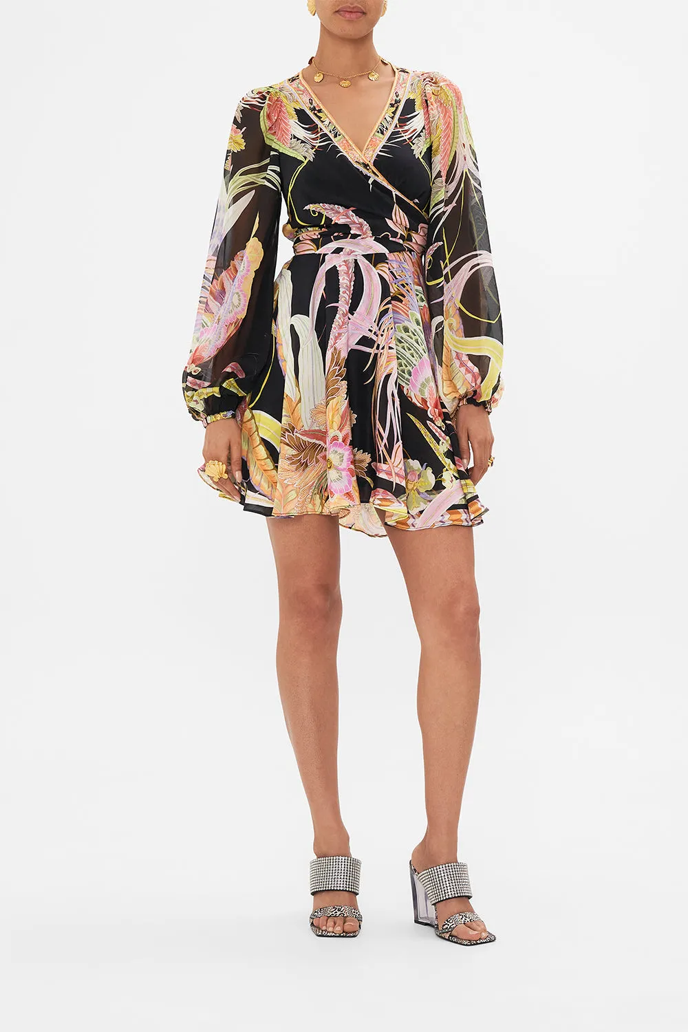 SHORT WRAP TIE DRESS LADY OF THE MOON sold by Camilla product image thumbnail 5