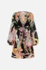 SHORT WRAP TIE DRESS LADY OF THE MOON sold by Camilla