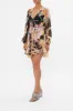 SHORT WRAP TIE DRESS LADY OF THE MOON sold by Camilla