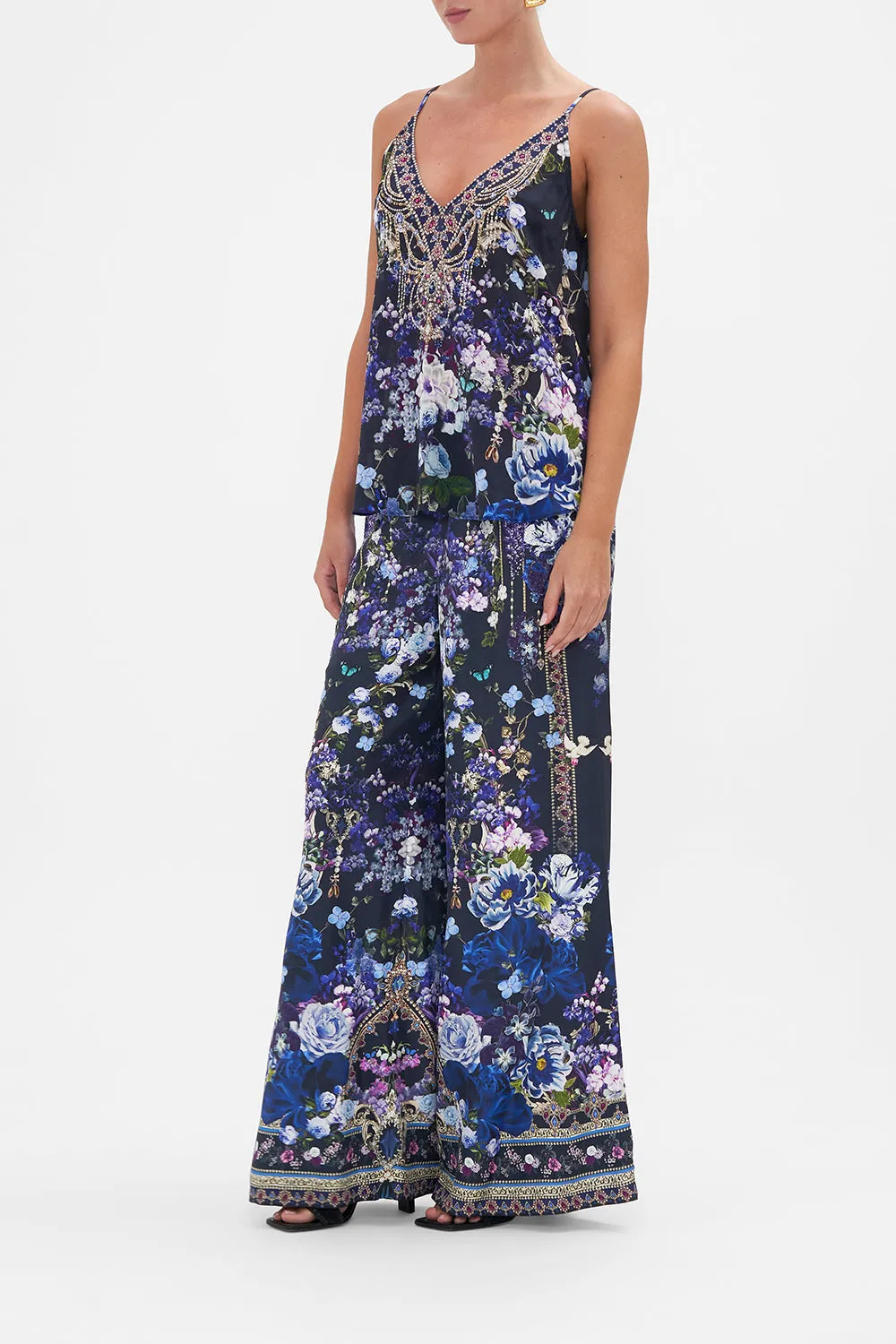 V NECK CAMI OBSIDIAN BLOOM sold by Camilla product image thumbnail 4