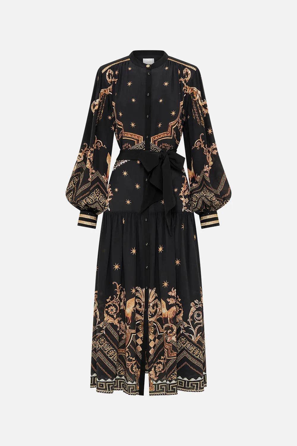 BUTTON THROUGH DRESS WITH YOKE DUOMO DYNASTY sold by Camilla product image thumbnail 3