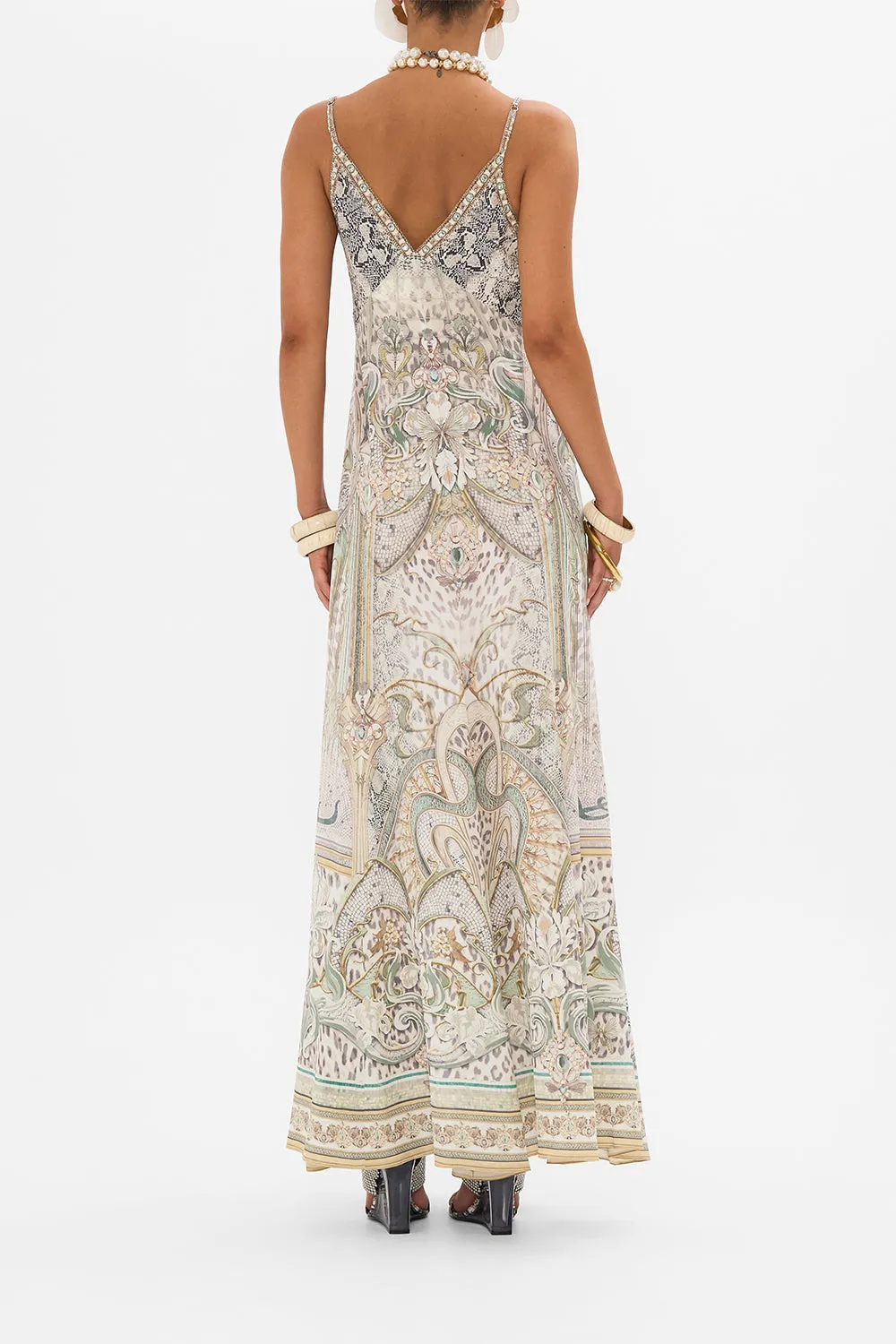 BUTTON FRONT STRAPPY DRESS IVORY TOWER TALES sold by Camilla product image thumbnail 2