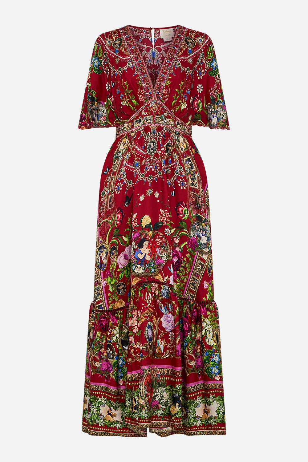 WAISTED DRESS WITH HEM RUFFLE JUST ONE BITE SNOW WHITE sold by Camilla product image thumbnail 3