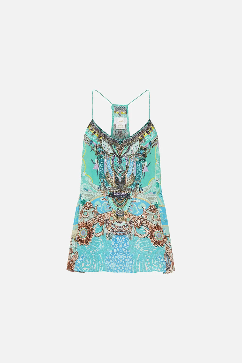 T BACK SHOESTRING TOP TURN BACK TIME sold by Camilla product image thumbnail 3