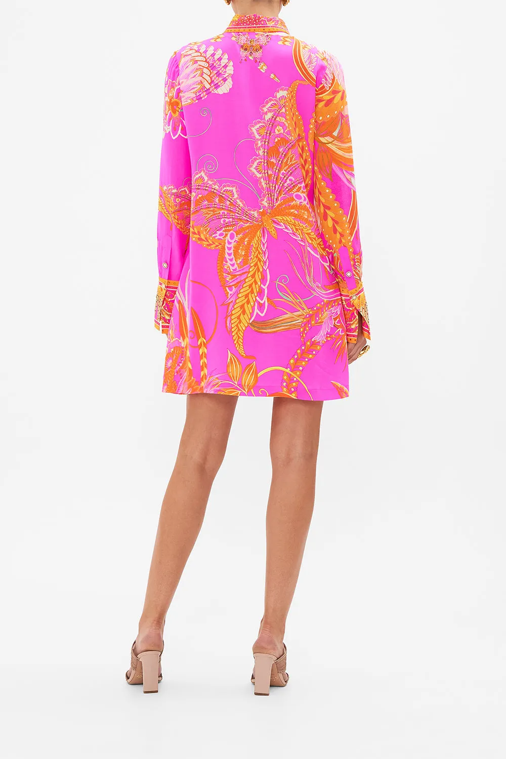 MINI SHIRT DRESS A HEART THAT FLUTTERS sold by Camilla product image thumbnail 2