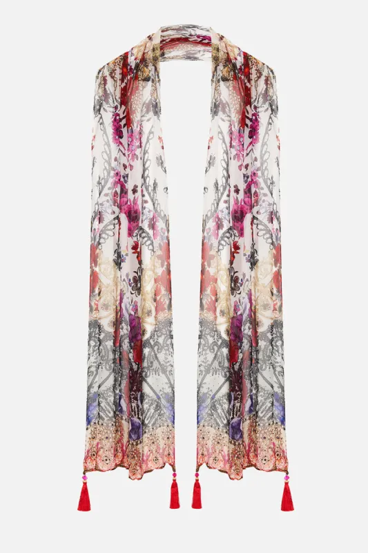 LONG SCARF REIGN OF ROSES sold by Camilla