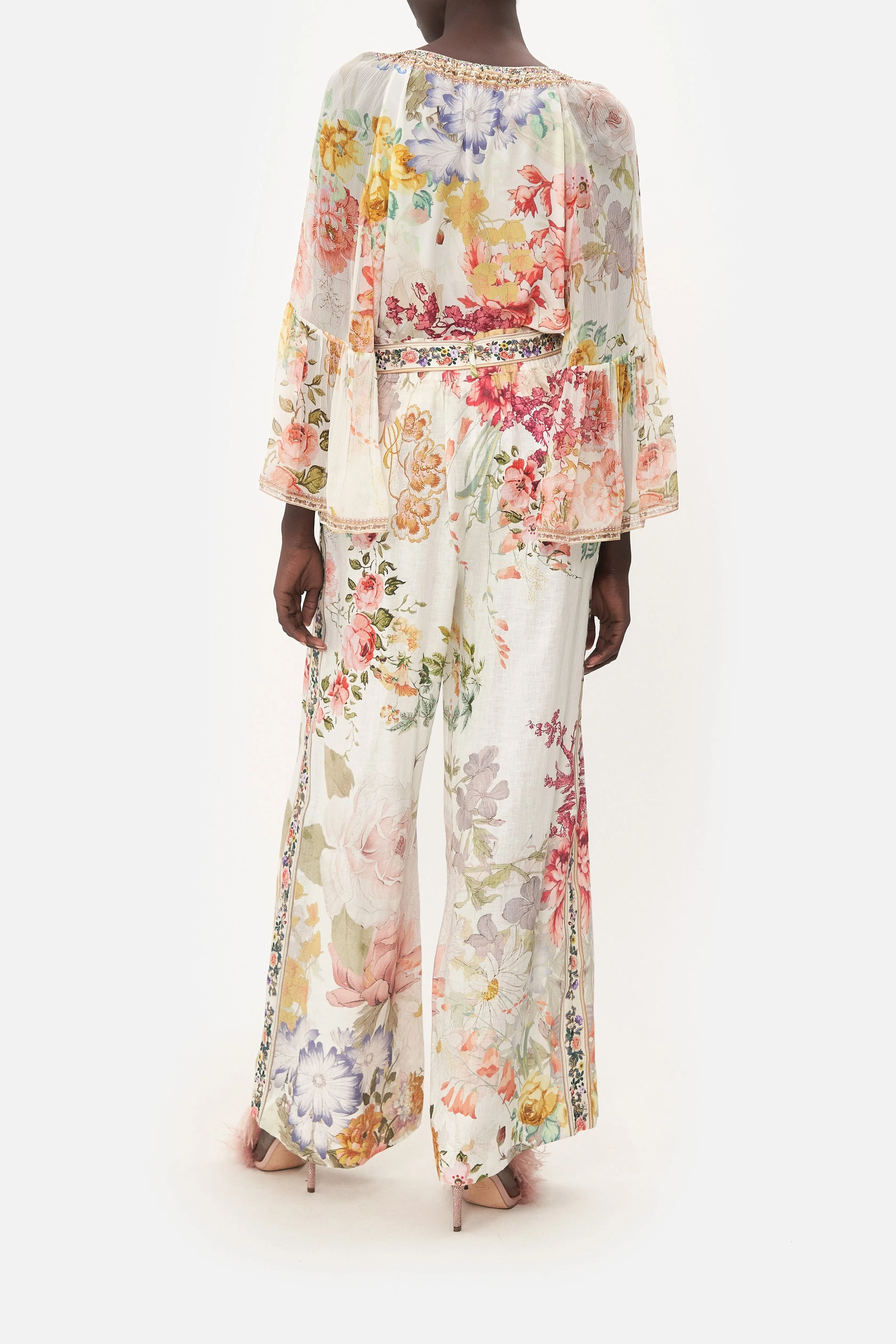 PAPERBAG WAIST WIDE LEG PANT ROMANTIC RITES sold by Camilla product image thumbnail 2