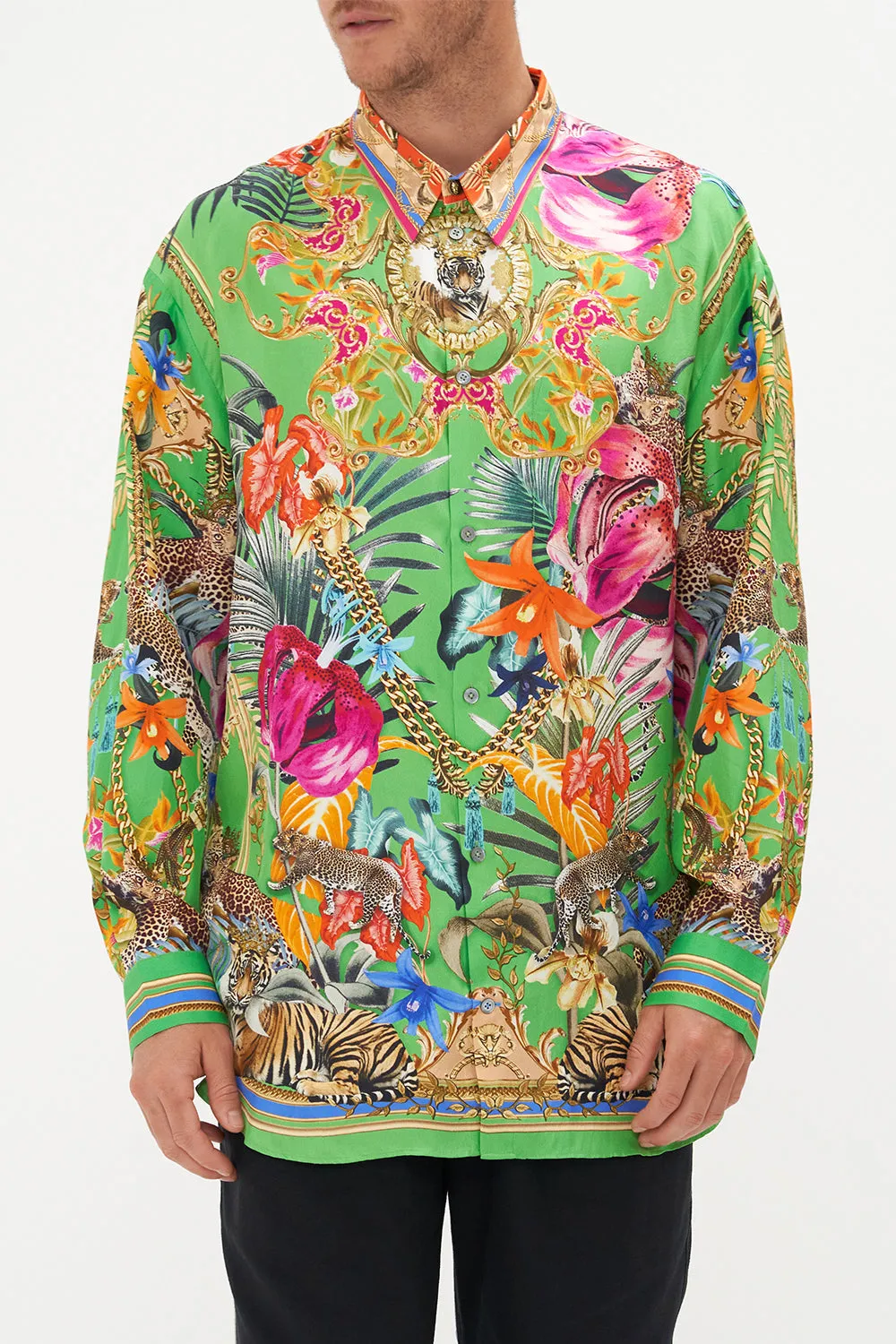 MENS OVERSIZED SHIRT CURIOUS AND CURIOUSER sold by Camilla product image thumbnail 5