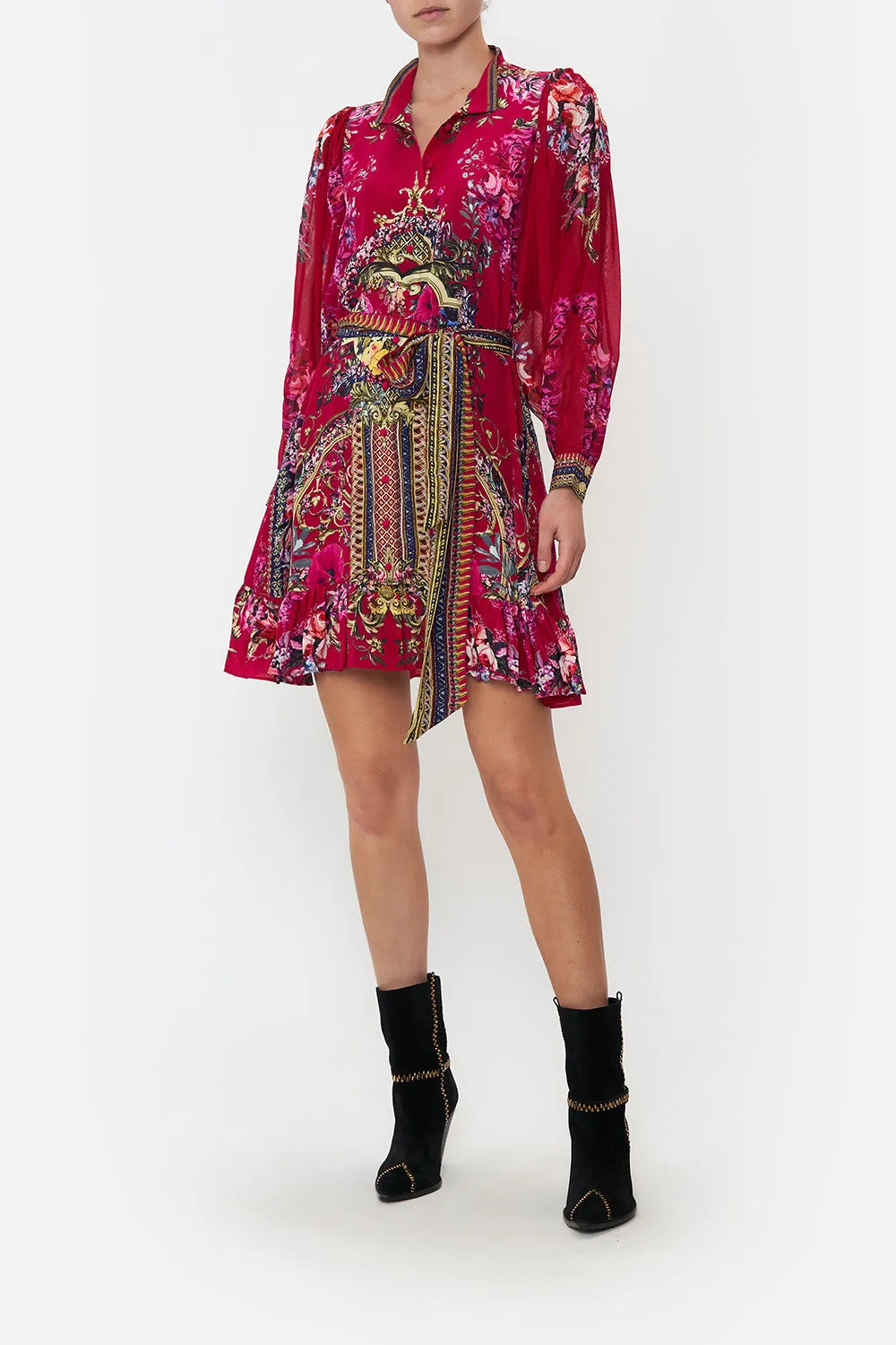 DROP SLEEVE SHIRT DRESS BOHEME BLOOMS sold by Camilla